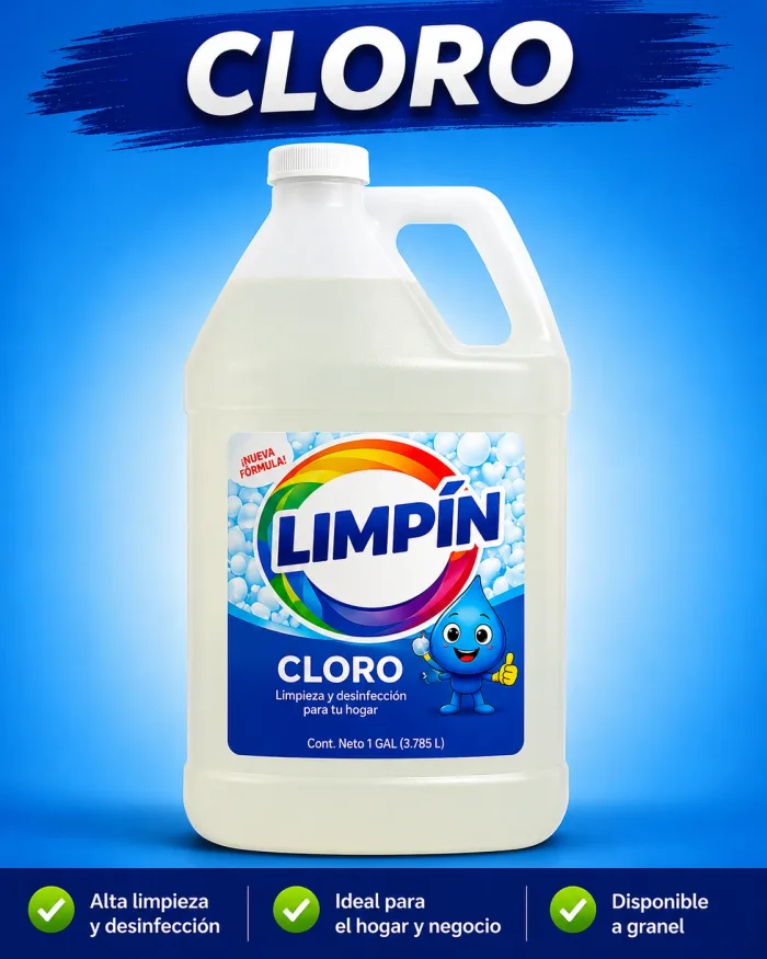 Galón de Cloro LIMPÍN 3.8L